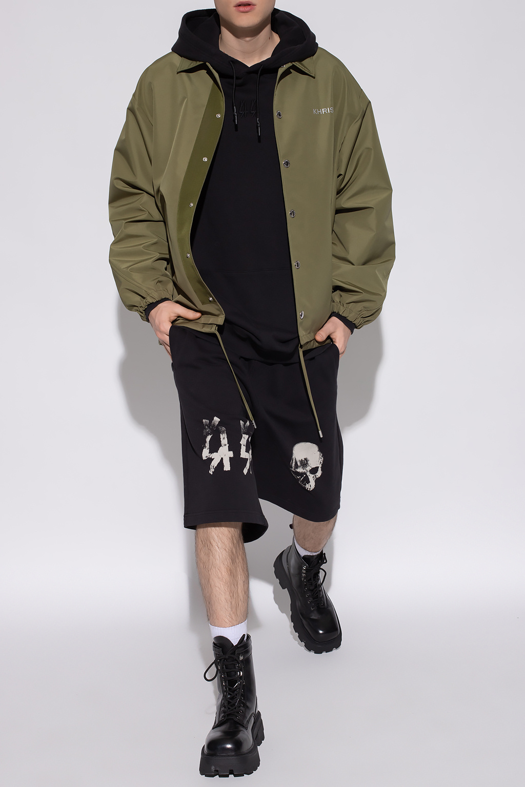 Hoodie with logo 44 Label Group - SchaferandweinerShops SV